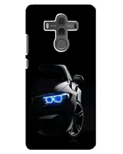 Чехол для Huawei Mate 10 с картинкой «BMW — ночной взгляд»