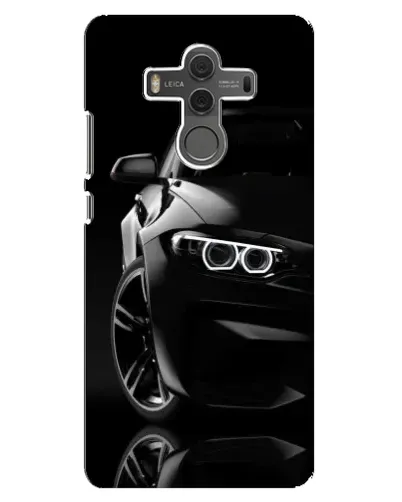 Чехол для Huawei Mate 10 с картинкой «Черная BMW — профиль» Чехол для Huawei Mate 10 с картинкой «Черная BMW — профиль»