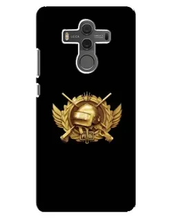 Чехол для Huawei Mate 10 с картинкой «PUBG — оранжевый градиент»