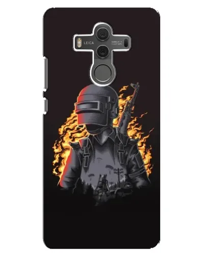 Чехол для Huawei Mate 10 с картинкой «PUBG — огненный силуэт» Чехол для Huawei Mate 10 с картинкой «PUBG — огненный силуэт»