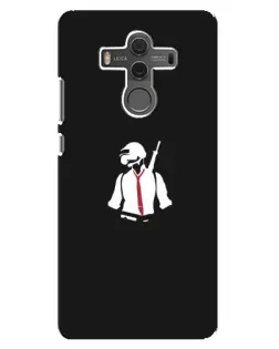 Чехол для Huawei Mate 10 с картинкой «PUBG — силуэт воина»