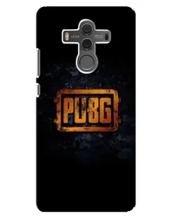 Чехол для Huawei Mate 10 с картинкой «PUBG — золотой логотип»