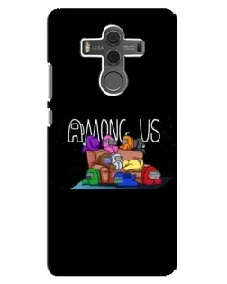 Чехол для Huawei Mate 10 с картинкой «Логотип Among Us» Чехол для Huawei Mate 10 с картинкой «Логотип Among Us»