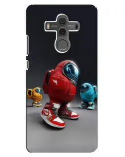 Чехол для Huawei Mate 10 с картинкой «Among Us — 3D стиль»