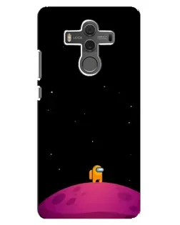 Чехол для Huawei Mate 10 с картинкой «Одинокий герой на планете»