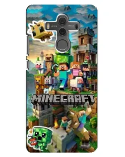 Чехол для Huawei Mate 10 с картинкой «Замок Minecraft»