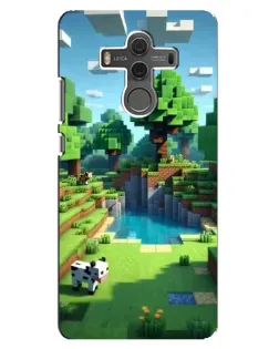 Чехол для Huawei Mate 10 с картинкой «Minecraft летний день»