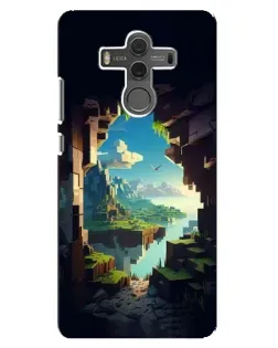 Чехол для Huawei Mate 10 с картинкой «Вид из пещеры»