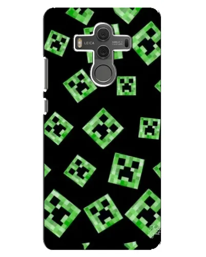 Чехол для Huawei Mate 10 с картинкой «Паттерн с криперами» Чехол для Huawei Mate 10 с картинкой «Паттерн с криперами»