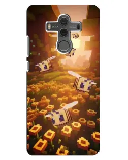 Чехол для Huawei Mate 10 с картинкой «Поле подсолнухов»