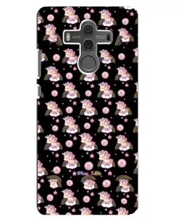 Чехол для Huawei Mate 10 с картинкой «Magic Unicorn паттерн»