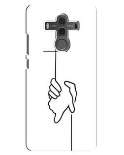 Чехол для Huawei Mate 10 с картинкой «Рука держит»