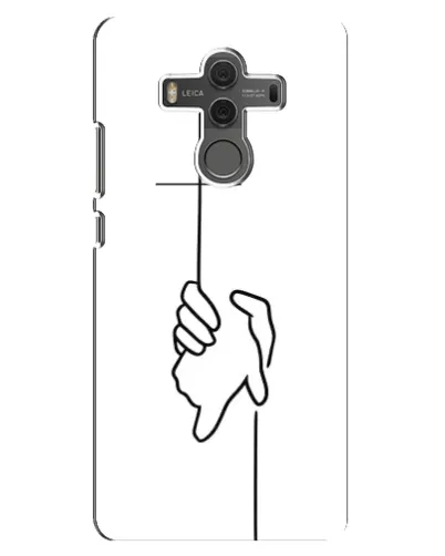 Чехол для Huawei Mate 10 с картинкой «Рука держит»
