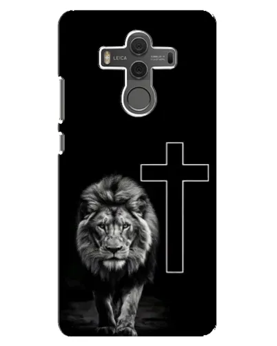 Чехол для Huawei Mate 10 с картинкой «Лев и Крест»