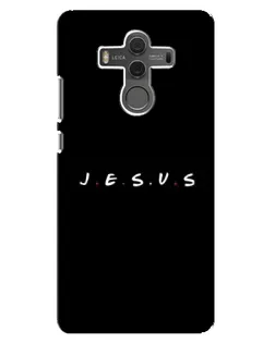 Чехол для Huawei Mate 10 с картинкой «Точки веры J.E.S.U.S.»