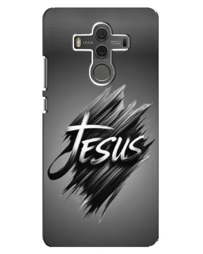 Чехол для Huawei Mate 10 с картинкой «Надпись Jesus Graffiti»