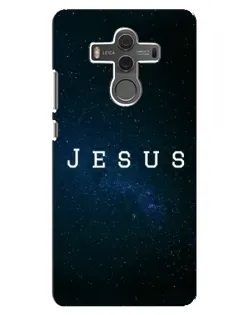 Чехол для Huawei Mate 10 с картинкой «Звездное небо Jesus»