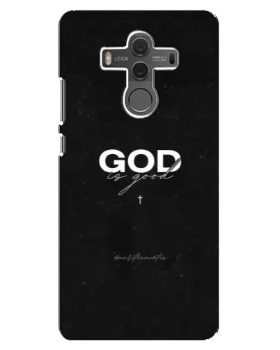 Чехол для Huawei Mate 10 с картинкой «GOD — Бог над всем»