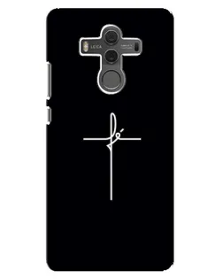 Чехол для Huawei Mate 10 с картинкой «Тонкий крест»