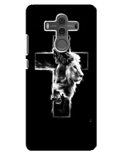 Чехол для Huawei Mate 10 с картинкой «Сияющий крест Jesus»