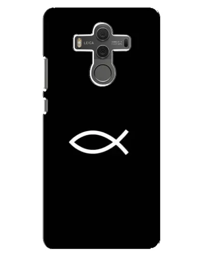 Чехол для Huawei Mate 10 с картинкой «Символ рыбы Jesus» Чехол для Huawei Mate 10 с картинкой «Символ рыбы Jesus»