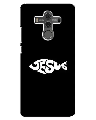 Чехол для Huawei Mate 10 с картинкой «Рыба Jesus» Чехол для Huawei Mate 10 с картинкой «Рыба Jesus»
