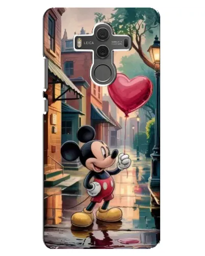 Чехол для Huawei Mate 10 с картинкой «Микки и шарик-сердце»