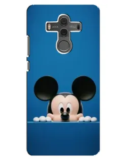 Чехол для Huawei Mate 10 с картинкой «Микки выглядывает»