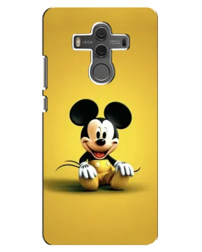 Чехол для Huawei Mate 10 с картинкой «Микки на желтом»