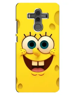 Чехол для Huawei Mate 10 с картинкой «Губка Боб улыбка»