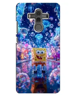 Чехол для Huawei Mate 10 с картинкой «Неоновый океан»