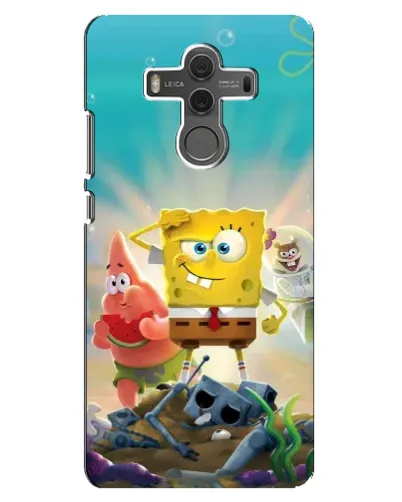 Чехол для Huawei Mate 10 с картинкой «Спанч Боб победитель»