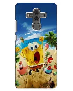 Чехол для Huawei Mate 10 с картинкой «Развлечения на пляже»