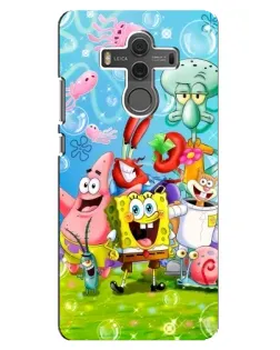 Чехол для Huawei Mate 10 с картинкой «Губка Боб и друзья» Чехол для Huawei Mate 10 с картинкой «Губка Боб и друзья»