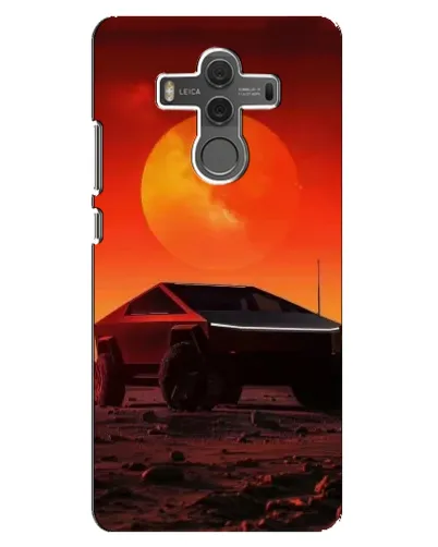 Чехол для Huawei Mate 10 с картинкой «Cybertruck на Марсе»