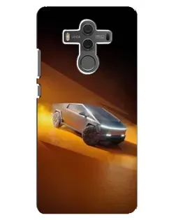 Чехол для Huawei Mate 10 с картинкой «Cybertruck в пустыне»