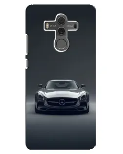 Чехол для Huawei Mate 10 с картинкой «Mercedes на черном»