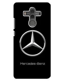 Чехол для Huawei Mate 10 с картинкой «Mercedes Silver Logo»