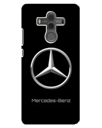 Чехол для Huawei Mate 10 с картинкой «Mercedes Silver Logo»