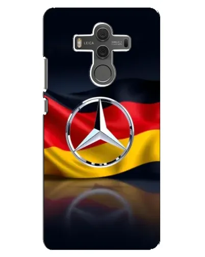 Чехол для Huawei Mate 10 с картинкой «Mercedes — флаг Германии»