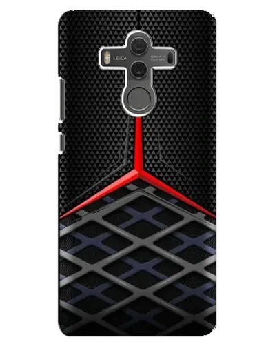 Чехол для Huawei Mate 10 с картинкой «Mercedes Carbon Grid»