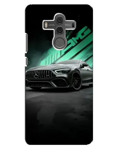 Чехол для Huawei Mate 10 с картинкой «Темный Mercedes AMG»