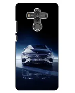 Чехол для Huawei Mate 10 с картинкой «Ночной Mercedes EQ»