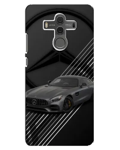 Чехол для Huawei Mate 10 с картинкой «Mercedes AMG — графика»