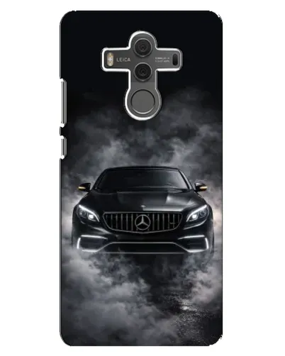 Чехол для Huawei Mate 10 с картинкой «Mercedes в дыму»