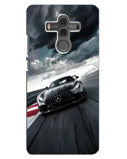 Чехол для Huawei Mate 10 с картинкой «Гоночный Mercedes AMG»