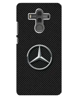Чехол для Huawei Mate 10 с картинкой «Карбоновый Mercedes стиль»