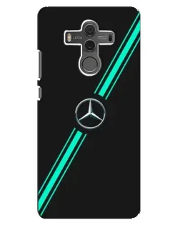 Чехол для Huawei Mate 10 с картинкой «Спортивные линии Mercedes»
