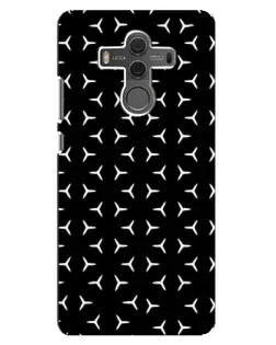 Чехол для Huawei Mate 10 с картинкой «Mercedes паттерн звезд»