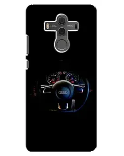 Чехол для Huawei Mate 10 с картинкой «Салон Audi — руль» Чехол для Huawei Mate 10 с картинкой «Салон Audi — руль»
